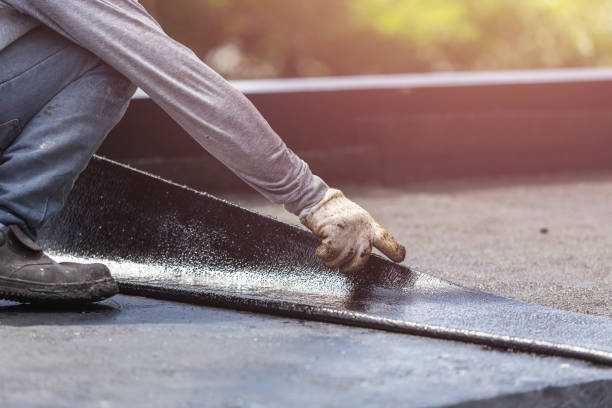 Professional Exterior Waterproofing technician working in Pitman, NJ